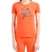EA7 Emporio Armani t-shirt da Donna arancione 
