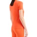 EA7 Emporio Armani t-shirt da Donna arancione 