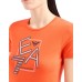 EA7 Emporio Armani t-shirt da Donna arancione 