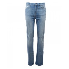 EMPORIO ARMANI JEANS SKINNY FIT DENIM BLU CHIARO CINQUE TASCHE 