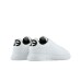 Emporio Armani Sneakers in pelle martellata Bianca da Uomo