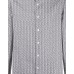 Emporio Armani Camicia Beige REGULAR FIT con stampa Lettering all over da Uomo