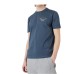 Emporio Armani T-shirt Petrolio da Uomo con logo Aquila