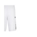 EA7 Emporio Armani Pantaloncini da Uomo Bianchi con logo a contrasto
