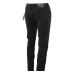 Emporio Armani Jeans J06 SLIM FIT Denim Nero cinque tasche con logo lettering ricamato tono su tono sul retro