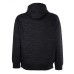 Emporio Armani Felpa con cappuccio Blu Navy con logo lettering All Over