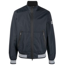 EA7 Emporio Armani Giubbotto blu da Uomo con logo a contrasto