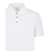 EA7 Emporio Armani Polo Bianca da Uomo con logo a contrasto