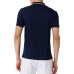 EA7 EMPORIO ARMANI POLO BLU CON INSERTI BIANCHI                    
