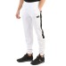 EA7 Emporio Armani Pantalone Bianco da Uomo con logo a contrasto