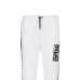 EA7 Emporio Armani Pantalone Bianco da Uomo con logo 