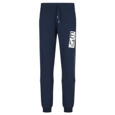 EA7 Emporio Armani Pantalone Blu da Uomo con logo