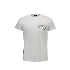 Diesel T-shirt a girocollo bianca da bambino 