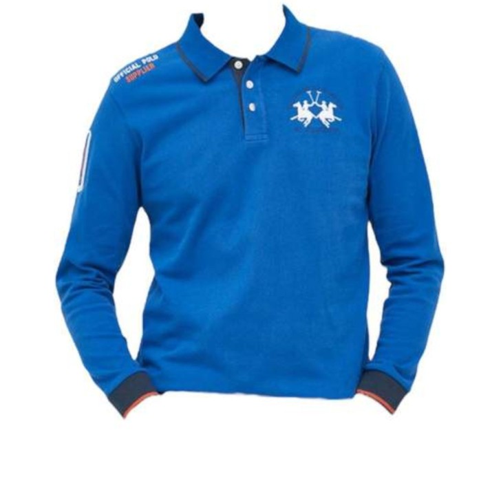 La Martina  Polo Bluette a maniche lunghe da uomo