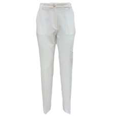 GUESS BY MARCIANO PANTALONE BIANCO CLASSICO IN TWILL DA DONNA 