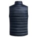 Ea7 Emporio Armani gilet da Uomo blu con logo argento  