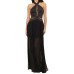 Guess By Marciano vestito lungo nero con pizzo