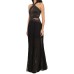 Guess By Marciano vestito lungo nero con pizzo