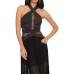 Guess By Marciano vestito lungo nero con pizzo