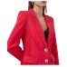 Guess By Marciano blazer corallo con inserti in pizzo