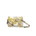 Versace Jeans Couture Borsa a Tracolla da Donna Bianca con stampa Baroque all over
