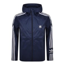 Adidas Originals Giubbotto blu con cappuccio 