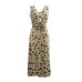 Manila Grace  Abito Midi con stampa a Pois all over 