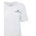 Chiara Ferragni T-shirt a manica corta in cotone Bianca con logo ricamato