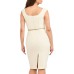 GUESS BY MARCIANO ABITO VITTORIA IN CREMA CON CINTURINO ORO 