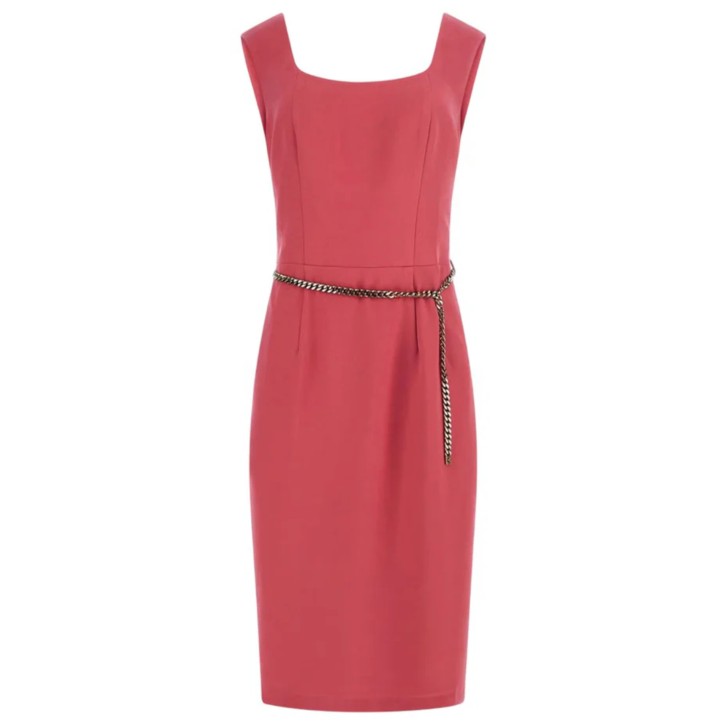 GUESS BY MARCIANO ABITO VITTORIA IN ROSA CON CINTURINO ORO