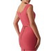 GUESS BY MARCIANO ABITO VITTORIA IN ROSA CON CINTURINO ORO