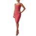 GUESS BY MARCIANO ABITO VITTORIA IN ROSA CON CINTURINO ORO