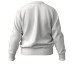 Dsquared2 Felpa bianca in cotone con maxi logo DSQUARED2 ICON