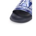 EA7 Emporio Armani Ciabatta da Uomo Nera/Blu con logo a contrasto