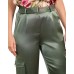 GUESS BY MARCIANO PANTALONE FANNIE CARGO VERDE