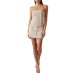 GUESS BY MARCIANO CORPETTO DOPPIO PETTO BEIGE SENZA SPALLINE