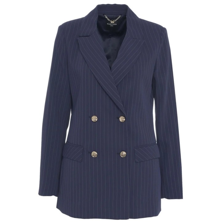 GUESS BY MARCIANO BLAZER SIDNEY DOPPIOPETTO GESSATO