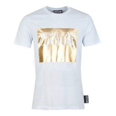 Versace Jeans Couture T-shirt da Uomo Bianca con logo 