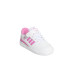 Adidas Originals FORUM LOW I Sneakers bianca con inserti fucsia