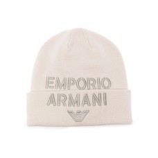 EMPORIO ARMANI RAPPER HAT BEIGE