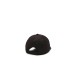 EMPORIO ARMANI CAPPELLO DA BASEBALL BLACK CON LOGO LETTERING TONO SU TONO