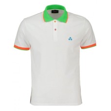 Peuterey Polo Bianca da Uomo con logo