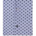 Emporio Armani Camicia REGULAR FIT Azzurra con ricamo micro aquile All Over