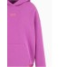 EA7 EMPORIO ARMANI FELPA CON CAPPUCCIO IN MISTO COTONE PURPLE 