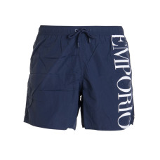 Emporio Armani Swimwear Costume boxer Blu con logo EMPORIO ARMANI