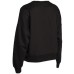 Guess felpa nera con logo in strass 