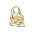 Versace Jeans Couture Borsa a Mano da Donna Bianca con stampa Baroque all over 