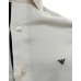 EMPORIO ARMANI CAMICIA WHITE REGULAR FIT CON LOGO EAGLE RICAMATO