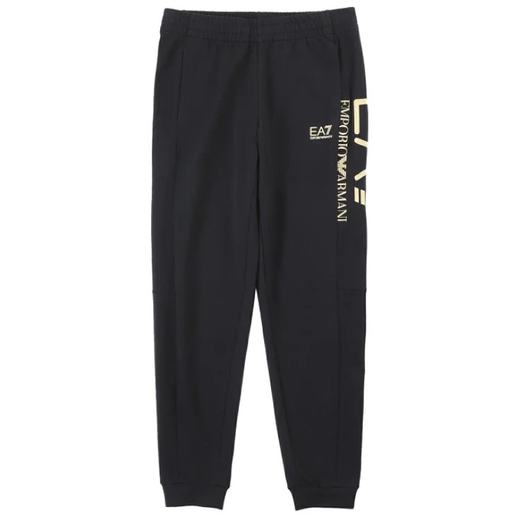 EA7 Emporio Armani Pantalone sportivo da uomo nero con logo 