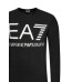 EA7 Emporio Armani T-shirt a manica lunga da uomo nera